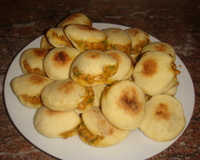 Mini pain oriental farci à la viande hachée de dinde