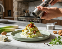 Poireaux façon spaghettis au gorgonzola : la recette qui va vous faire adorer les légumes