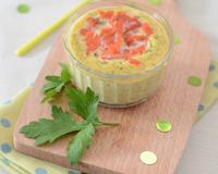 Ce flan est parfait en entrée, accompagné d'une salade verte.