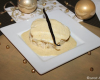 Turbot, sauce à la vanille