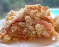 Un crumble salé qui allie la douceur des pommes de terre et du potiron et le croustillant du bacon