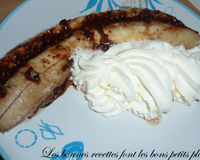 Bananes fourrées au Nutella