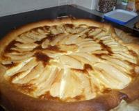 Une tarte succulente pour les amateurs de tartes aux pommes.