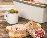 Terrine d’agneau aux olives