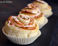 Roses feuilletées aux pommes