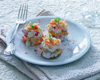 Canapés au Râpé de la Mer Coraya