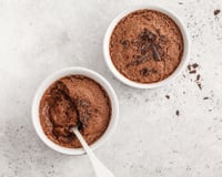 Mousse au chocolat sans œuf