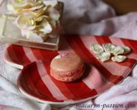 Un macaron à la saveur marquée, fleurie et originale.