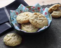 Cookies au chocolat blanc en 2 minutes au Cuisine Companion