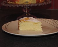 Gâteau mousseux au lemon curd (Käsküeche)