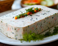 Terrine de crabe aux petits légumes (sans cuisson)