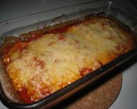 Un délicieux gratin de courgettes avec de la chèvre et du miel.