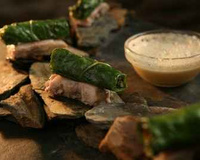 Mulet échoué dans un éboulis sur le col du Galibier...blettes et menthe fraîche du jardin, cumin sauvage et miel
