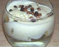 Un tiramisu exotiques, des petits beurres au lieu de biscuits cuillères, une gourmandise certaine.