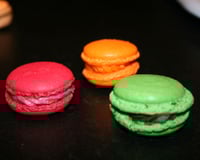 Macaron à la fraise