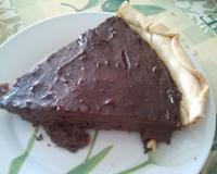 Flan pâtissier au chocolat.