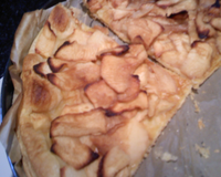 Tarte au pommes sucrées