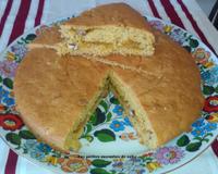 Normalement garni de crème au fromage frais, je vous propose ma version du carrot cake, quasi sans complexe dans lequel j'ai intégré une excellente marmelade de melon.