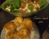 Chèvre chaud pané maison