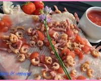 Recette surprenante et harmonieuse qui allie légèreté et saveur.