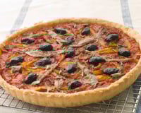 Tarte tomates anchois façon pissaladière
