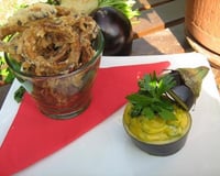Aubergine en friture comme un calamar