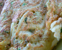 Rösti de courgettes et pommes de terre