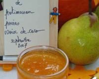 Confiture de potimarron, poires et noix de coco
