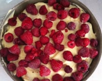 Délicieux tiramisu aux framboises