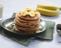Pancakes healthy aux flocons d'avoine