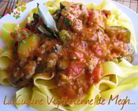 Tagliatelles aux saveurs d'Italie