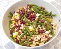 Salade mexicaine aux 3 haricots