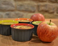 Petits flans pomme-cannelle