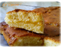 Gâteau fourré à la sauce citron