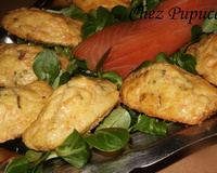 Madeleines au saumon