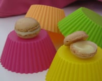 Macarons au chocolat blanc