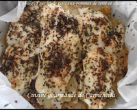 Cabillaud sur un lit de poireaux-pommes de terre et chèvre