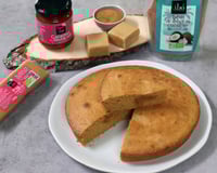 Fondant aux amandes et caramel au beurre salé