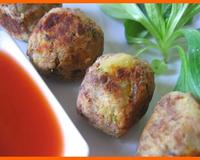 un reste de pot-au-feu, des pomme de terre et hop voilà de bonnes croquettes!