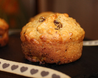 Muffins complets aux fruits secs spécial petit déjeuner