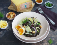 Salade de lentilles caviar au Beaufort AOP