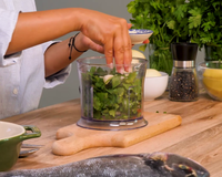 Dorade au four à la marocaine