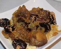 Tajine d'agneau du Limousin aux pruneaux