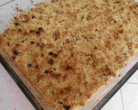 Crumble aux pommes de grand-mère