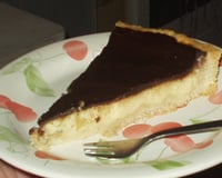 Tarte poire chocolat amande