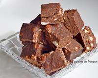 Je crois que ce que j'adore par dessus tout, ce sont les pralines, oui mais les vraies pralines au chocolat hein! 