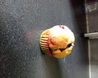 Muffins myrtilles-framboises