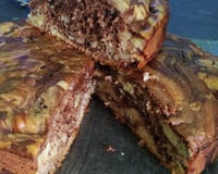 Gâteau à la banane et au chocolat