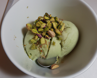 Glace à la pistache économique