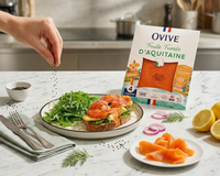 Tartine fraîcheur à la truite fumée